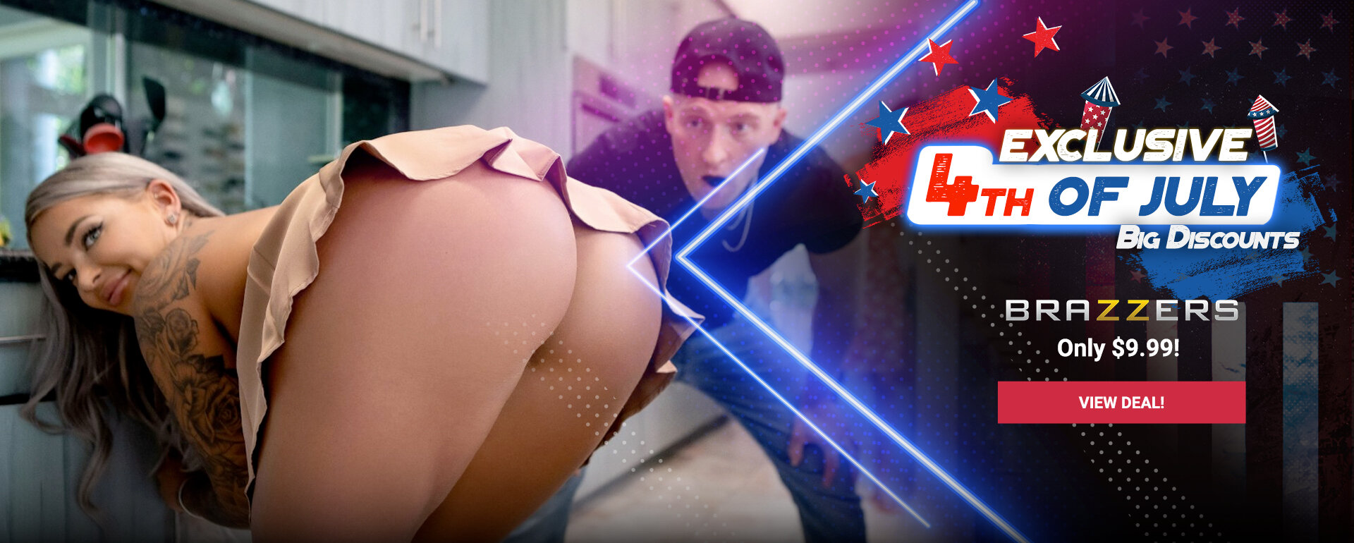 Brazzers Promotional Banner