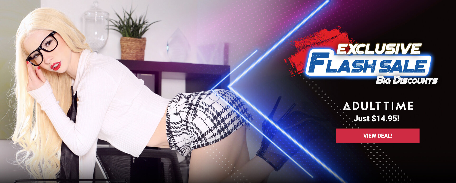 Adulttime Promotional Banner