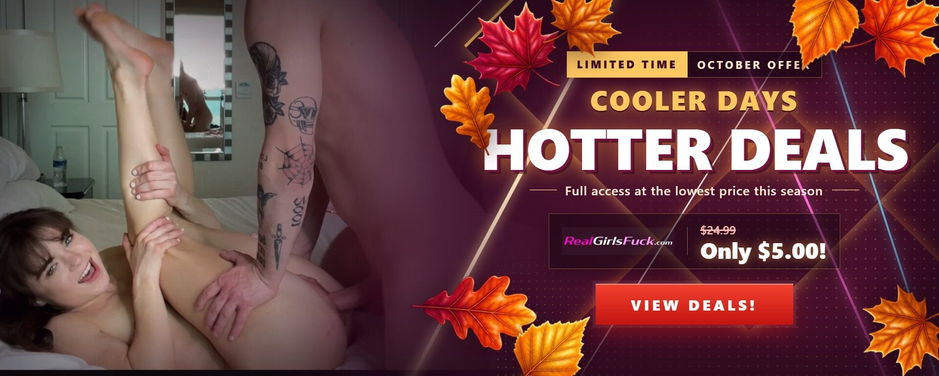 Fall Promotional Banner